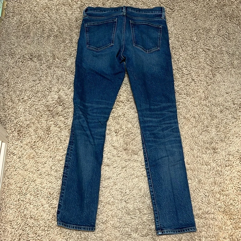 Men’s J Crew 250 Skinny Fit Denim Jeans W 32 L 32